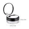Beaupretty 2 Sets 20g Loose Powder Boxes Mirror Elastic Mesh Plastic Sub Compacts Leakproof for Makeup Bag view 2