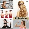 12 Pcs Glitter Elastic Ponytail Holders - Crystal Hair Accessories for Women Girls Ladies, Mixed Colors view 4