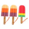 Body Sponges for Shower 3Pcs Popsicle Bath Sponge Ice Cream Shower Sponge Cute Bath Sponge Shower Body Sponge Body Loofah Shower Scrubber for Girls, Random Color Shower Loofah view 1