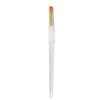 Beauty Secrets #8 Flat Pro Comfort Grip Nail Brush Clear view 1