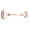 Eternal Rose Pink Jade Facial Roller Stick & Gua Sha Stone Rock Massager - Anti-Aging Facial Massage Set, Lifting, Sculpting, Toning and Jaw Massage Kit for Face Skin Care view 3