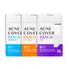 AVARELLE Pimple Patches Hydrocolloid Acne Patches, Acne Spot Treatment for Blemishes and Zit with Tea Tree Oil, Calendula Oil and Cica Oil for Face, Vegan, Cruelty Free (8 XL + Fit + 80 CT) view 1