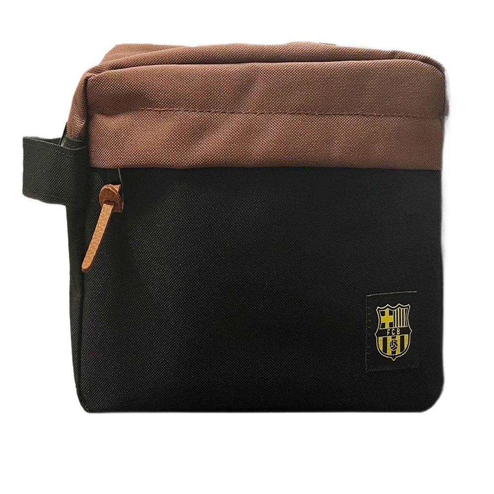 Icon Sports FC Barcelona Soccer Toiletry Bag Travel Bag - Unisex - FCB03TB-K