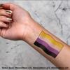 Azeeda 4 x 'Non Binary Pride Flag' Temporary Tattoos - Water Resistant, Skin-Safe, Non-Toxic Transfers, Mixed Sizes (TO00046515) view 2
