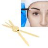 Eyebrow Ruler, Accurate Positioning Stainless Steel Material Brow Mapping Tool for Tattoo Workers for Home for Beauty Salon view 2