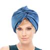 100% Silk Bonnet Sleep Cap for Women Night Bonnet for Hair Silk Night Bonnet with Elastic Cap Sleeping (Peacock Blue) view 1
