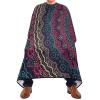 ALAZA Tribal Mandala Barber Cape for Men Women, Waterproof Haircut Apron Beard Shaving Bib Hair Cutting Cloth 55 x 65 Inch view 2