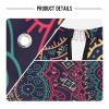ALAZA Tribal Mandala Barber Cape for Men Women, Waterproof Haircut Apron Beard Shaving Bib Hair Cutting Cloth 55 x 65 Inch view 4