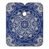 ALAZA Blue Mandala Barber Cape for Men Women, Waterproof Haircut Apron Beard Shaving Bib Hair Cutting Cloth 55 x 65 Inch view 1