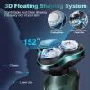 Electric Razor for Men,Mens Razors for Shaving face,LED Display Rechargeable Blades Electric Shavers view 3