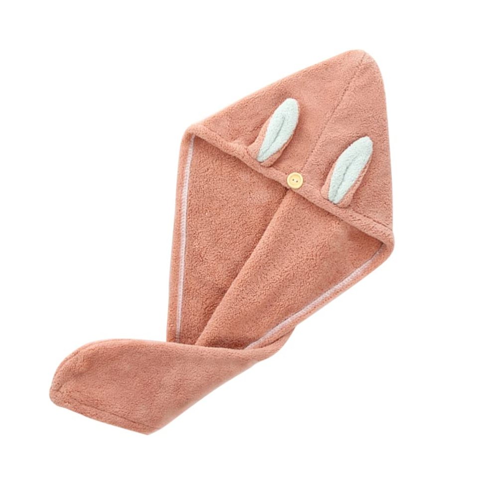 Beaupretty Extremely Soft Hair Drying Hat Design Absorbent Fast Dry for Women Men Boys and Girls