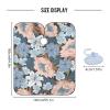 ALAZA Colorful Flowers Barber Cape for Men Women, Waterproof Haircut Apron Beard Shaving Bib Hair Cutting Cloth 55 x 65 Inch view 3