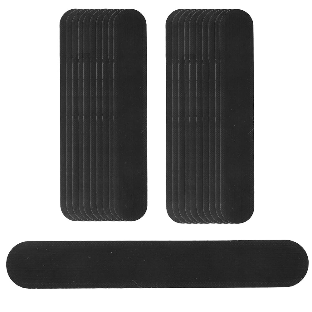 Collar Protector Disposable Collar Absorbent Shirt Pad Neck Liner Pads Protector Prevent Sweat [Black]