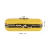 Beaupretty Lip Gloss Containers Lipstick Case with Mirror Retro Makeup Travel Cases Pearl Decoration Women Cosmetic Storage for Purse Travel Ornament Container view 2