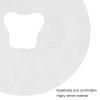 100Pcs Disposable Face Rest Massage Cover, Massage Table Face Hole Covers Face Covers Soft Non Sticking Head Covers, Headrest Covers for Massage Tables & Massage Chairs (White) view 4