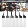 Agatige 6pcs Hair Dye Bottle Applicator, Refillable Hair Washing Squeeze Bottle for Hair Salon view 2