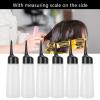 Agatige 6pcs Hair Dye Bottle Applicator, Refillable Hair Washing Squeeze Bottle for Hair Salon view 3