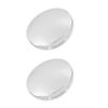 Beaupretty 2pcs Loose Powder Container with Puff Empty Plastic Loose Powder Container Loose Powder Case Makeup Powder Case with Mirror and Elasticated Net Sifter for Women Girls view 1