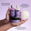BRYAN & CANDY And Vanilla Cream Gift Set For Women And Men Combo Heart Kit, Shower Gel, Hand & Body Lotion, Body Polish, Loofah (Pack Of 3) 3 Count(Pack Of 1) Lavender view 4