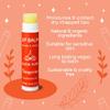ALIDA PURE Tangerine Lip Balm, Vegan Set, Beeswax Free, with Organic Jojoba and Avocado Oil, Candelilla Wax, and Vitamin E, Natural Moisturizer For Dry, Chapped, or Cracked Lips, 3 Tube Set view 2