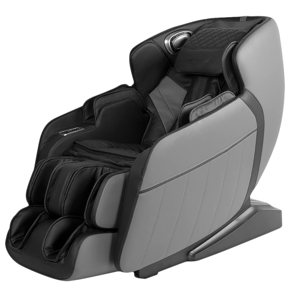 BestMassage SL Track Full Body Massage Chair, Recliner with Zero Gravity Airbag Massage Chair Bluetooth Speaker Foot Roller USB Charger,Black