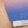 AMNA NATURAL BEAUTY Exfoliating Gloves | Exfoliating Kessa Glove | Kessa Hmmam Scrubbing Glove | Colorful Moroccan Exfoliating Gloves (Pink/Blue Gradient) view 3