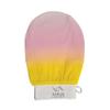 AMNA NATURAL BEAUTY Exfoliating Gloves | Exfoliating Kessa Glove | Kessa Hmmam Scrubbing Glove | Colorful Moroccan Exfoliating Gloves (Pink/Yellow Gradient) view 1