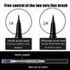AVIERLL Waterproof Liquid Eyeliner -2Pens Black Eyeliner Long Lasting&Smudgeproof Makeup Liner Easy Liquid Pen 0.03 Fl. Oz (Black) view 2