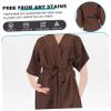 Beaupretty Salon Client Gown Robes Cape Hair Smock Cape for Clients Kimono Style Hair Salon Smocks Capes view 2