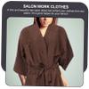 Beaupretty Salon Client Gown Robes Cape Hair Smock Cape for Clients Kimono Style Hair Salon Smocks Capes view 3