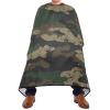 ALAZA Vintage Camouflage Barber Cape for Men Women, Waterproof Haircut Apron Beard Shaving Bib Hair Cutting Cloth 55 x 65 Inch view 2