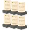 Aspen Kay Naturals Dead Sea Mud and Charcoal Soap Bar. With Organic Shea Butter & Pure Essential Oils. Charcoal Face Wash for Men, Women & Teens. (6 pack) view 1