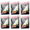 6 Pc Vinyl Hair Cutting Cape Pro Salon Barber Cloth Hairdresser Hairdressing Spa view 1