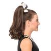 Girly Curls Curly Cheerleader Hairpiece for Cheer and Dance (Brownie) view 1