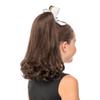 Girly Curls Curly Cheerleader Hairpiece for Cheer and Dance (Brownie) view 2