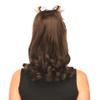 Girly Curls Curly Cheerleader Hairpiece for Cheer and Dance (Brownie) view 3