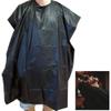 12 Pc Vinyl Hair Cutting Barber Cape Pro Salon Hairdresser Hairdressing Black view 4