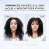 XMONDO Hair Wavetech Wave Foam, Vegan Styling Foam for Wavy Hair with Pro-Vitamin B5 and Nutrients to Hydrate Hair, Enhance Natural Curl Pattern and Fight Frizz, 6.7 Fl. Oz view 3