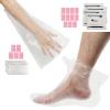 600pcs Paraffin Wax Bags for Hands and Feet, Segbeauty Plastic Paraffin Wax Liners, thera-py Wax Refill Socks and Gloves Paraffin Bath Mitts Covers for SPA Heated Wax treat-ment view 1