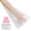 400pcs Paraffin Wax Bags for Hands and Feet, Segbeauty Plastic Paraffin Wax Mittens, thera-py Wax Refill Gloves Hand Heat SPA Bags, Paraffin Bath Mitts Covers for Wax treat-ment view 2