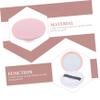 KALLORY 2pcs Portable Loose Powder Box with Puff Cosmetic Container for Loose Powder Easy to Clean Lightweight and Reusable Makeup Case for Women and Girls view 3