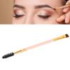 Double Ended Eyebrow Brush, Create A Three-Dimensional Eyebrow Make Up Angled brow brush, for eyebrow powders, waxes() view 1