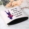 POFULL Quote Gift Somewhere inside all of us is the power to Change The World Cosmetic Bag Musical Theatre Gift (Somewhere inside all of us is the power bag) view 4