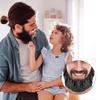 Beard Covers, Beard Protector Bandana Men Facial Hair Bib Bonnet Guard Storage Caps for Eating view 2