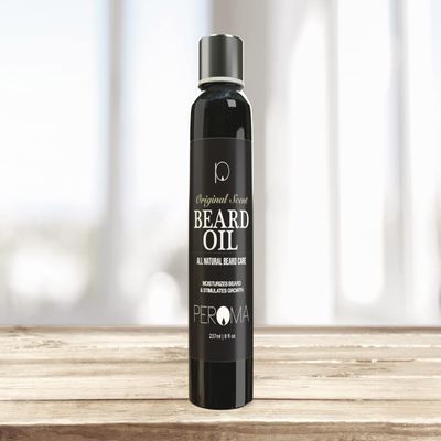 Peroma Beard Oil - is a conditioner used to moisturize, soften beard hair, and promote beard growth. Our Beard Oil is also effective for moisturizing the skin beneath, giving your beard a fuller, softer, and tamer appearance.