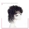 12in Curly Human Hair Toppers for Women,16*18 Large Silk Base Simulation Head Spin Hair Piece Clip on Toupee Breathable Adding Extra Hair Volume for Thinning Hair Loss Hair view 4