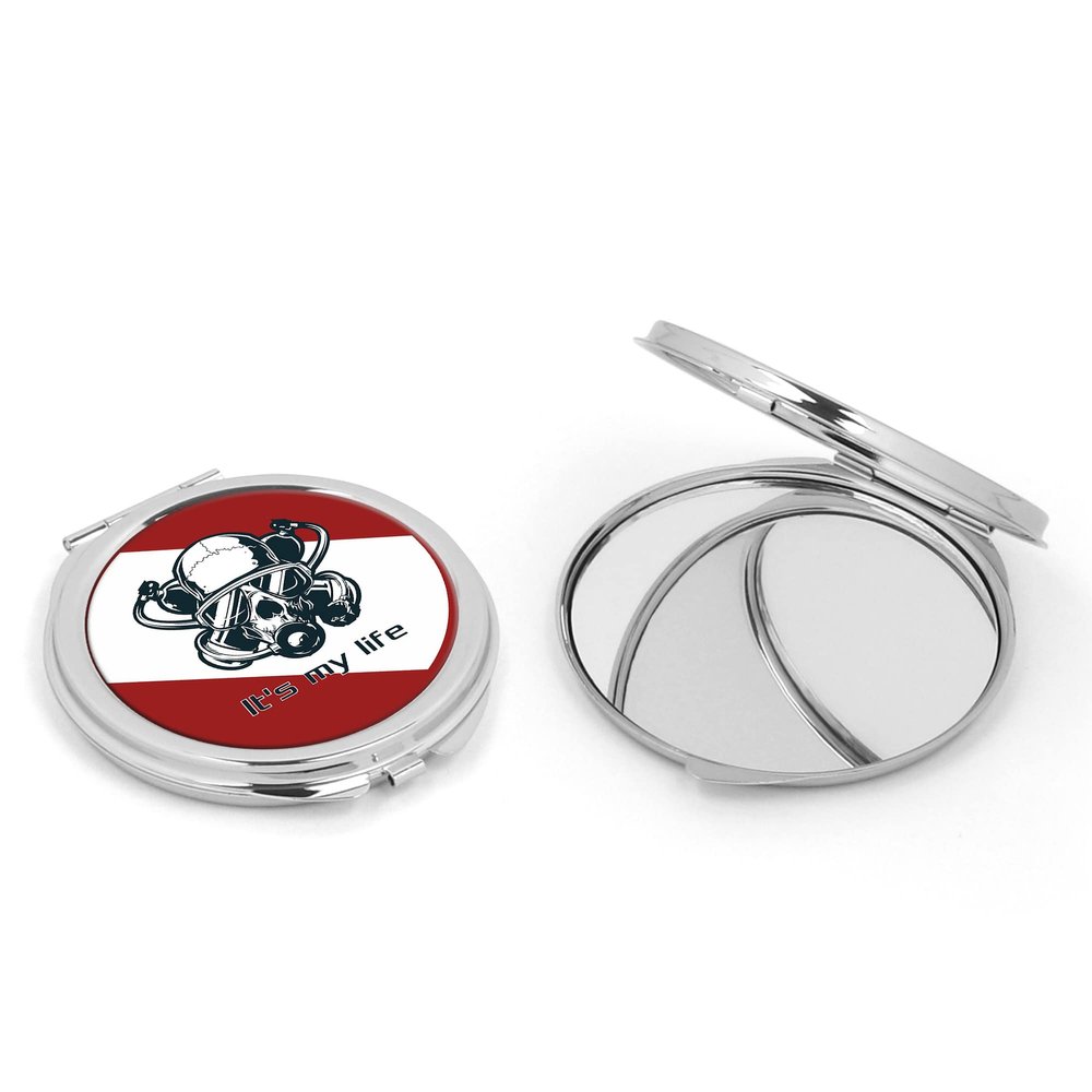Apedes Diving Pocket Mirror (Diver Skull #2)