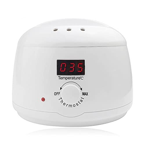 Sxdthy Waxing Kit for Women and Men,Portable Electric Hair Removal Kit,Constant Temperature and Memory Function 500ml Wax Machine