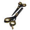 Barber and Salon All Hair Type Black and Gold Hair Cutting Scissors Hair Thinning Shears 6.5 Inches view 4