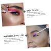 FOMIYES Practical Mascara Wand Applicator 10pcs Crystal Eyelash Brush Set for Lash Brow Comb Travel Kit Random Color view 4